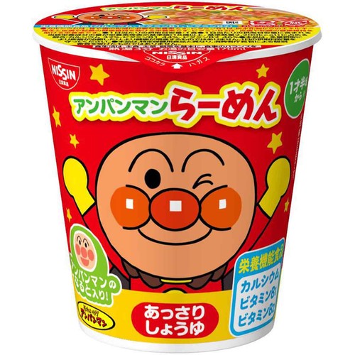 日清食品 アンパンマンらーめんあっさりしょうゆ味 32g