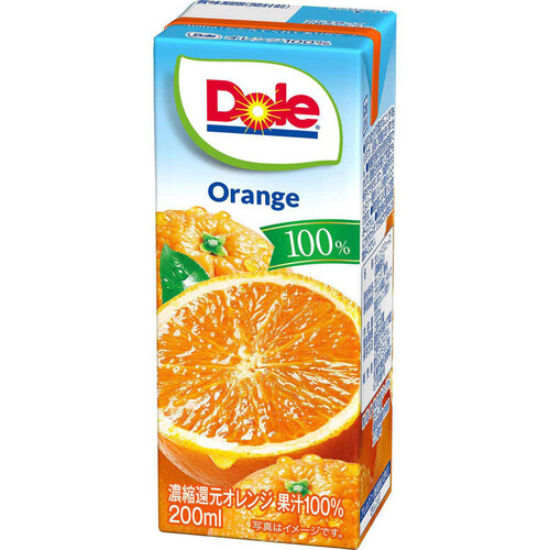 Dole オレンジ100% 200ml