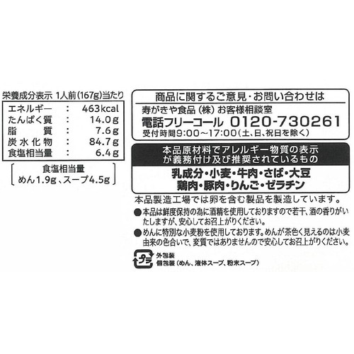 寿がきや 八丁味噌 カレー煮込うどん 2人前