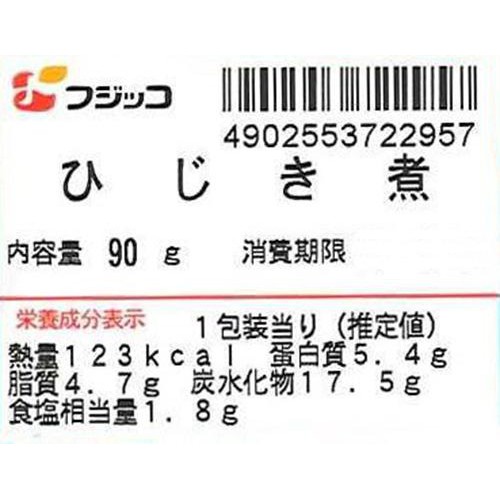 フジッコ ひじき煮 90g