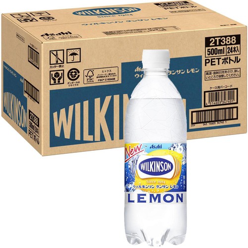 アサヒ飲料 ウィルキンソン タンサンレモン 1ケース 500ml x 24 アサヒ飲料 ウィルキンソン タンサンレモン 1ケース 500ml x 24