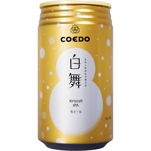 5.5%/埼玉県】 コエドブルワリー 白舞 Shirogamau 350ml Green Beans