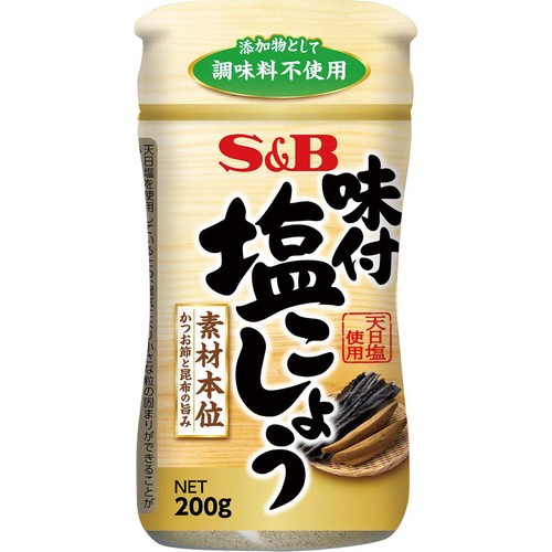 エスビー食品 味付塩こしょう 素材本位 200g