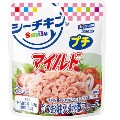 はごろもフーズ シーチキン Smile プチ マイルド 25g Green Beans