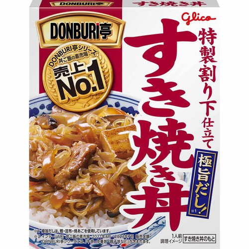 江崎グリコ DONBURI亭 すき焼き丼 170g