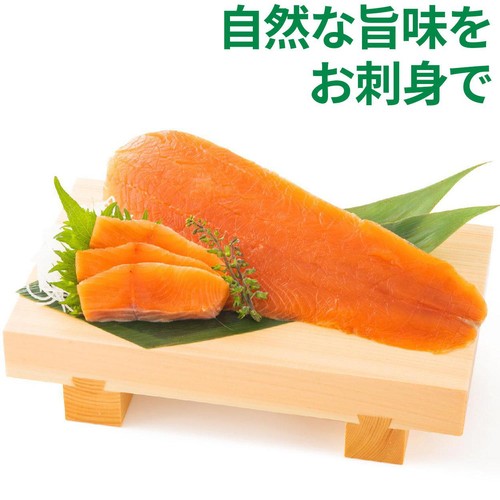 【冷凍】北海道産 さくらます(お刺身サーモン)  半身 1枚 150g～250g