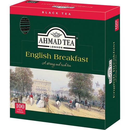 AHMAD TEA イングリッシュブレックファースト ティーバッグ 2gX100