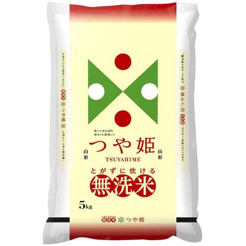 伊丹産業 無洗米 山形県産つや姫 5kg Green Beans | グリーンビーンズ