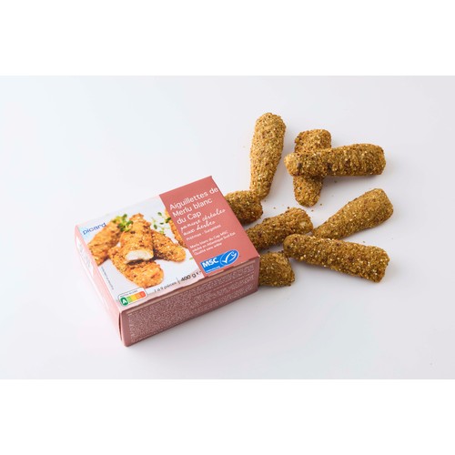 ピカール 白身魚のフライ ハーブとキヌアのパン粉付け【冷凍】 400g