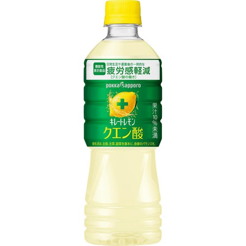 ポッカサッポロ キレートレモン クエン酸 525ml