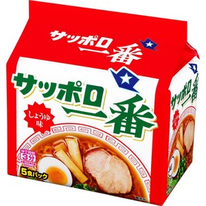 サンヨー食品 サッポロ一番 しょうゆ味 5食入 Green Beans | グリーン