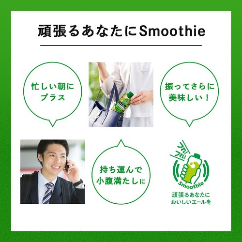 カゴメ 野菜生活100 Smoothieグリーンスムージー 1ケース 330ml x 12本