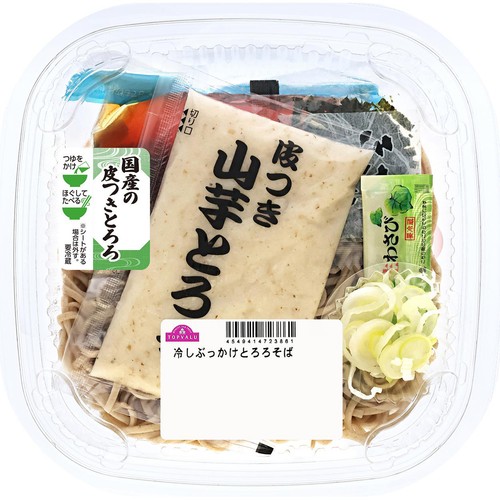 冷蔵】冷しぶっかけとろろそば 1食 トップバリュ Green Beans