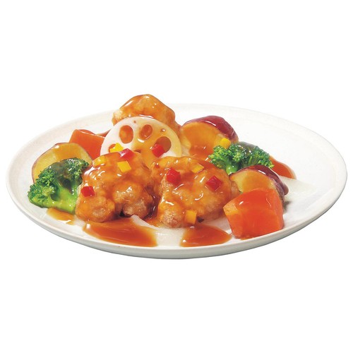 阪急デリカ 彩り野菜と鶏肉の甘酢あん【冷凍】 1人前 (220g)
