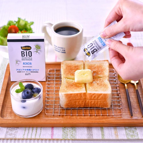 ミエリツィア アカシアの有機ハチミツ ブスティーネ 6g x 10本