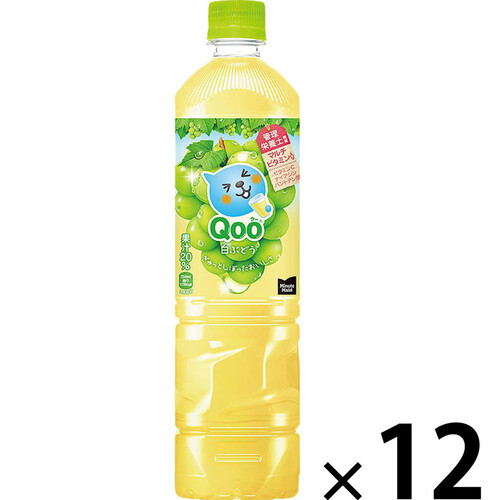 コカ・コーラ ミニッツメイド Qoo 白ぶどう 1ケース 950ml x 12本