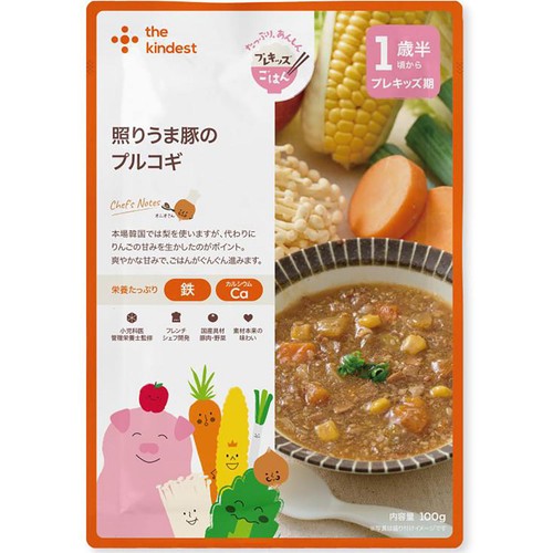 the kindest 照りうま豚のプルコギ 1歳半頃から 100g