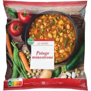 ピカール ミネストローネスープ【冷凍】 1kg Green Beans | グリーン