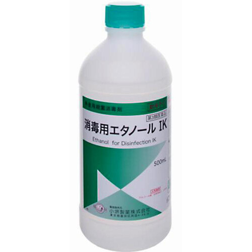 第3類医薬品】消毒用エタノールIK 500ml Green Beans | グリーン