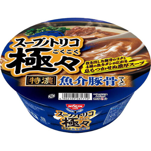 日清食品 スープノトリコ 極々 特濃魚介豚骨ラーメン 118g Green Beans | グリーンビーンズ by AEON