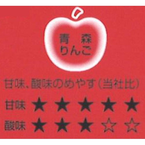 青森県りんごジュース シャイニー 赤のねぶた 190g Green Beans