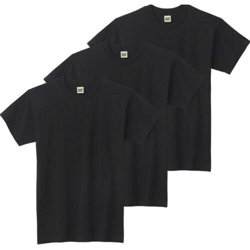 グンゼ G.T.HAWKINS 紳士 3枚組ベーシックTシャツ M ブラック