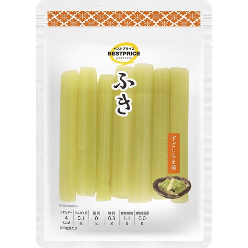 ふき 100g トップバリュベストプライス