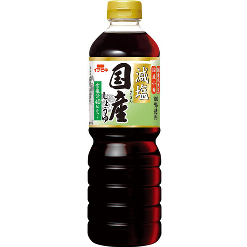 イチビキ 減塩国産しょうゆ 750ml