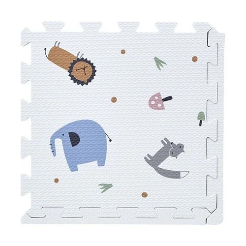 防音・抗菌ジョイントマット(厚さ2cm) 30 x 30cm 9枚入り 動物柄 ホームコーディ