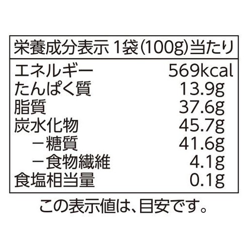 ピーナッツブロックチョコ 増量 100g トップバリュベストプライス