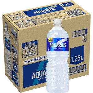 コカ・コーラ アクエリアス 1ケース 1250ml x 8本 Green Beans