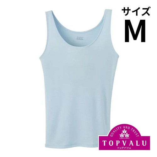 PEACE FIT(ピースフィット) COOL タンクトップ　婦人 ライトブルーM トップバリュ