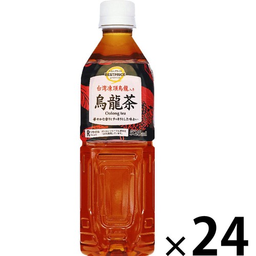 台湾凍頂烏龍入り 烏龍茶 1ケース 525ml x 24本 トップバリュベスト