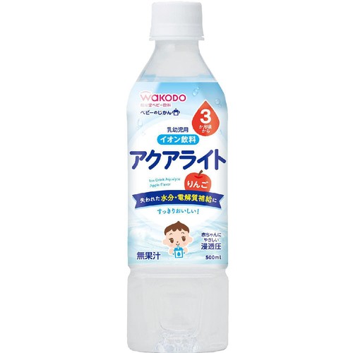 和光堂 ベビーのじかん アクアライトりんご 3ヶ月～ 500ml