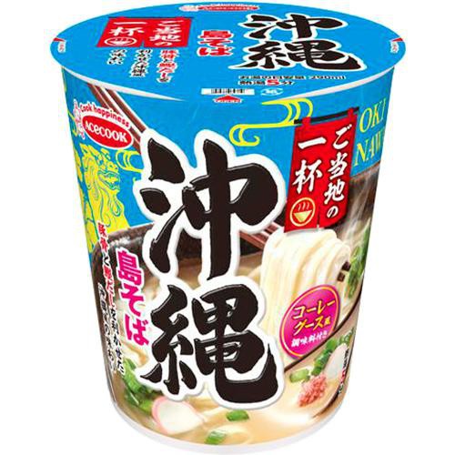 エースコック ご当地の一杯 沖縄 島そば 58g Green Beans | グリーン