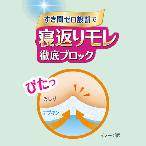 花王 ロリエ 朝までブロック300 特に多い夜用 羽つき 30cm 18枚