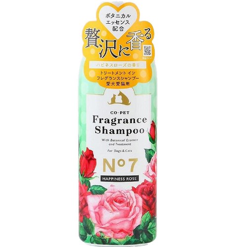 【ペット用】 昭和化学 コ・ペット フレグランスシャンプー No7 ハピネスローズの香り 275mL