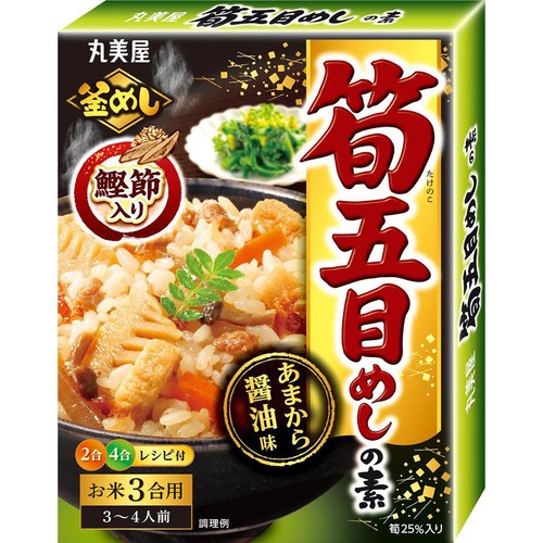 丸美屋 筍五目めしの素 3~4人前(190g)