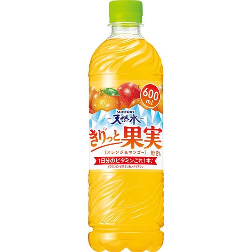 サントリー きりっと果実オレンジ&マンゴー 600ml Green Beans 