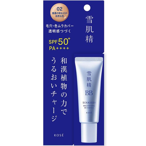 コーセー 雪肌精 ブライトBBエッセンス 02 普通な明るさの自然な色 30g