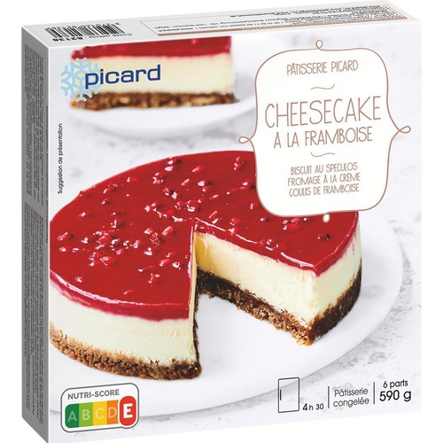 ピカール フランボワーズのチーズケーキ【冷凍】 6人用(590g)