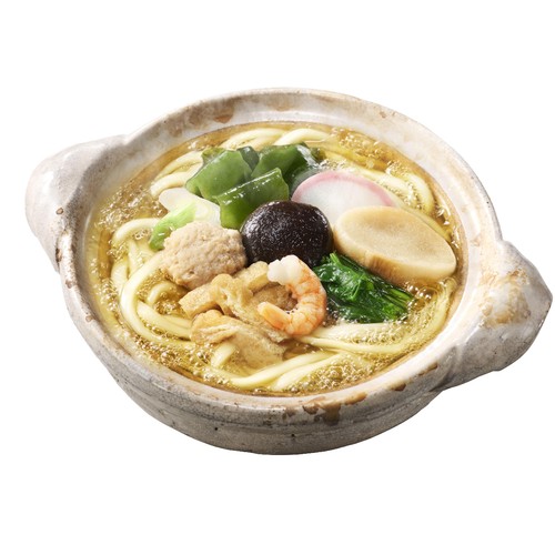 キンレイ お水がいらない鍋焼うどん【冷凍】 1食入(527g) Green Beans
