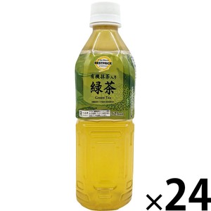 yu　　送料分 有機抹茶入り 緑茶 1ケース 525ml x 24本 トップバリュベストプライス
