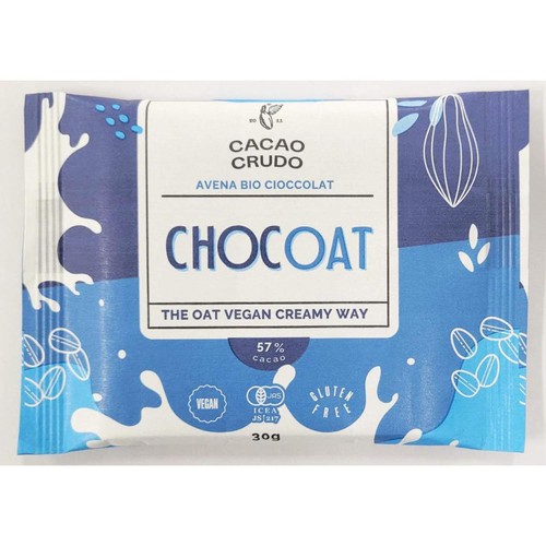 カカオクルード オーガニックオーツミルク ローチョコレート 30g