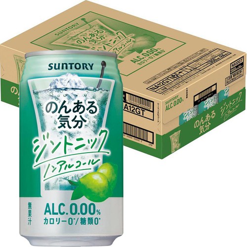 【ノンアルコール】 サントリー のんある気分 ジントニック 1ケース 350ml x 24本