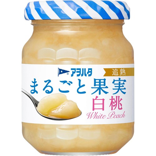 アヲハタ まるごと果実 白桃 125g