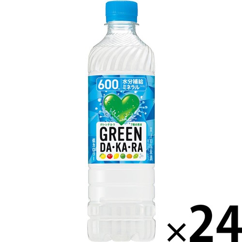サントリー GREEN DA・KA・RA 冷凍兼用 1ケース 600ml x 24本