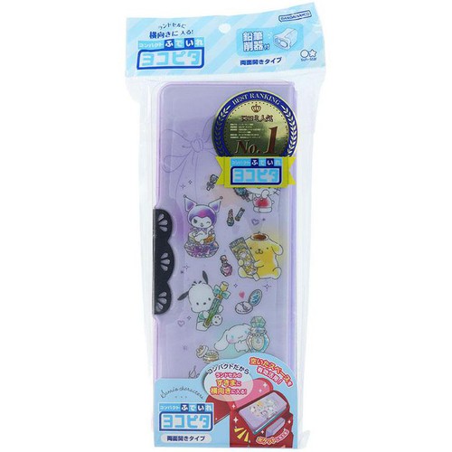 サンスター文具 コンパクトふでいれヨコピタ ホログラム サンリオキャラクターズ