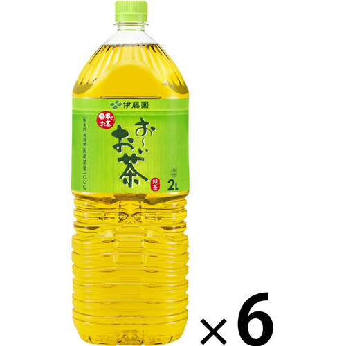 伊藤園 おーいお茶 緑茶 1ケース 2L x 6本