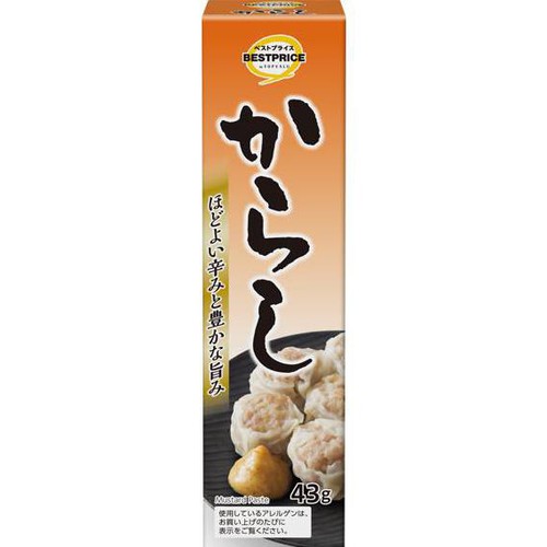 ねりからし 43g トップバリュベストプライス